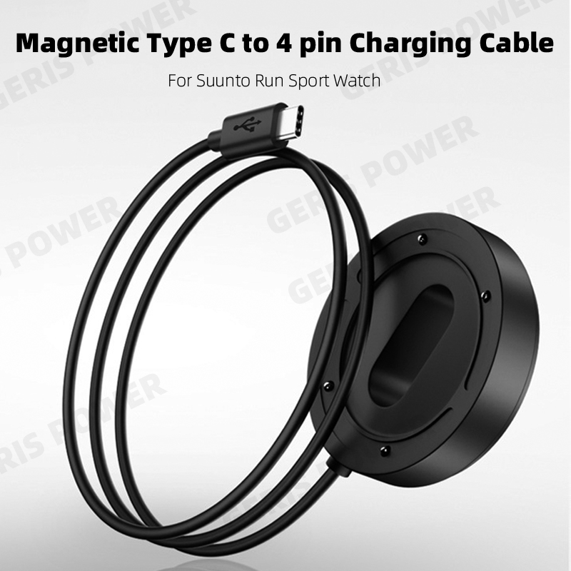 Running Watch - Portable Desktop Magnetic USB C Charging