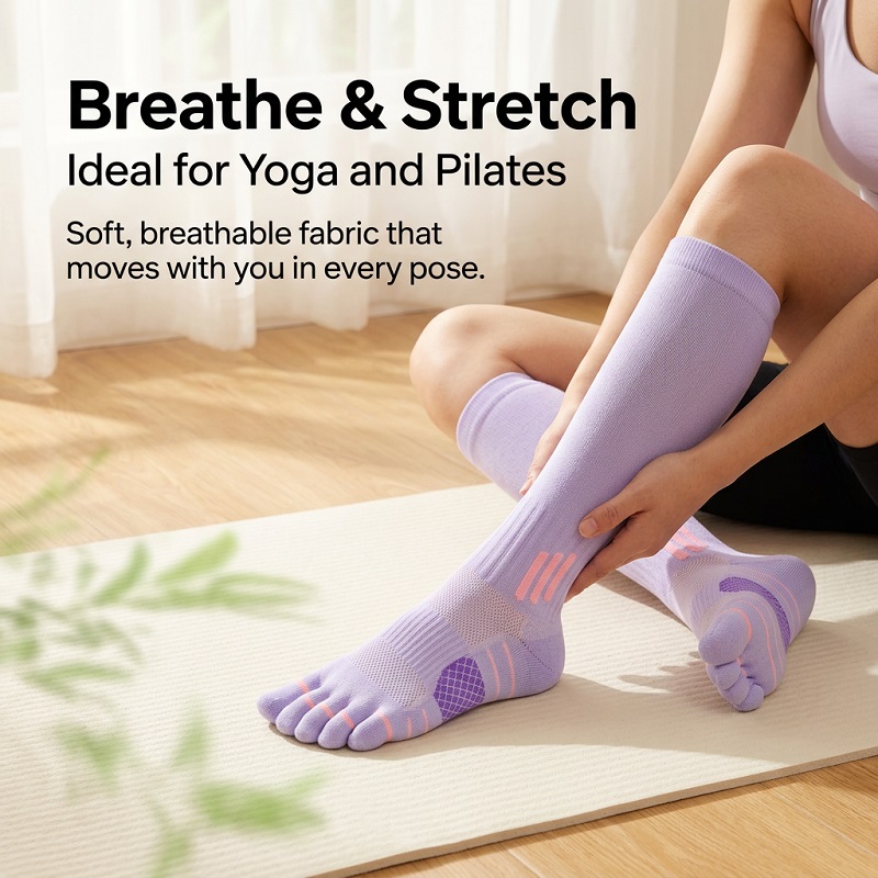 1/6 Pairs Women's Summer Fitne - Sports Socks 评论和价格