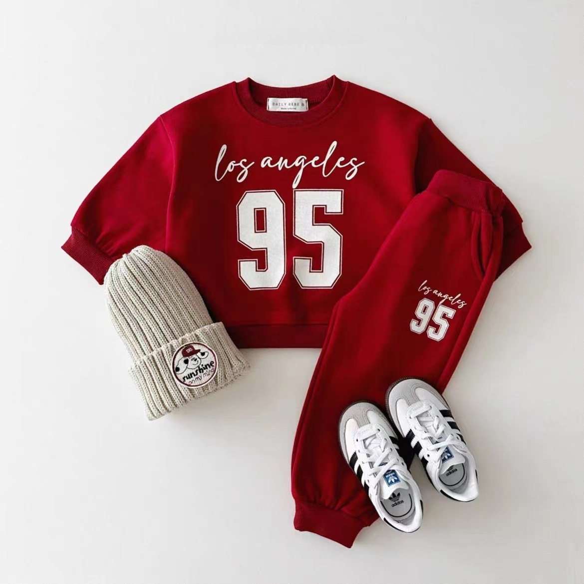 Boys Digit Print Sweatshirt +  - Running Gear Kids 评论和价格