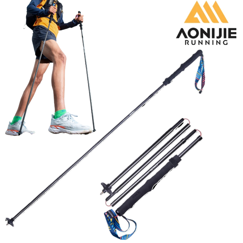 2pcs AONIJIE Folding Outdoor Q - Trekking Pole Carbon 评论和价格