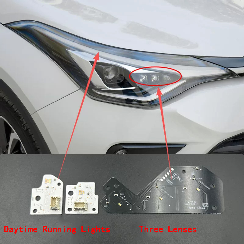 For 2021–2023 Toyota CHR Dayti - Running Headlamp 评论和价格