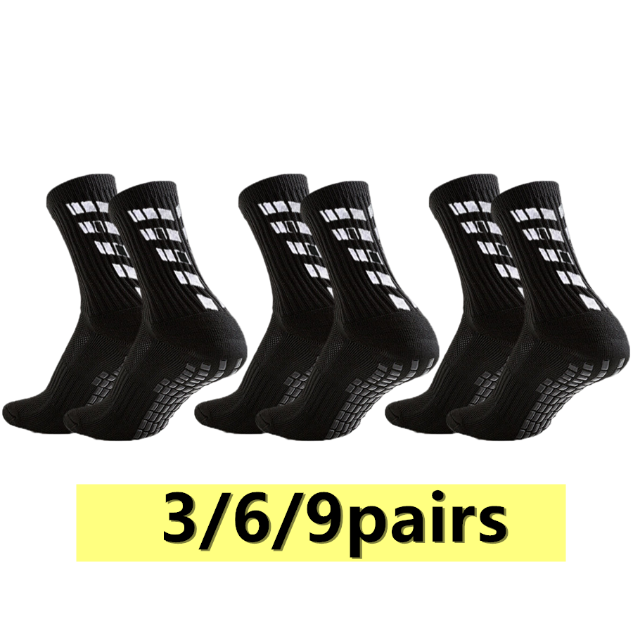 3/6/9pairs men women non slip  - Sports Socks 评论和价格