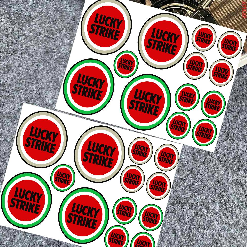 Classic Retro LUCKY Stickers G - Race Bib 评论和价格
